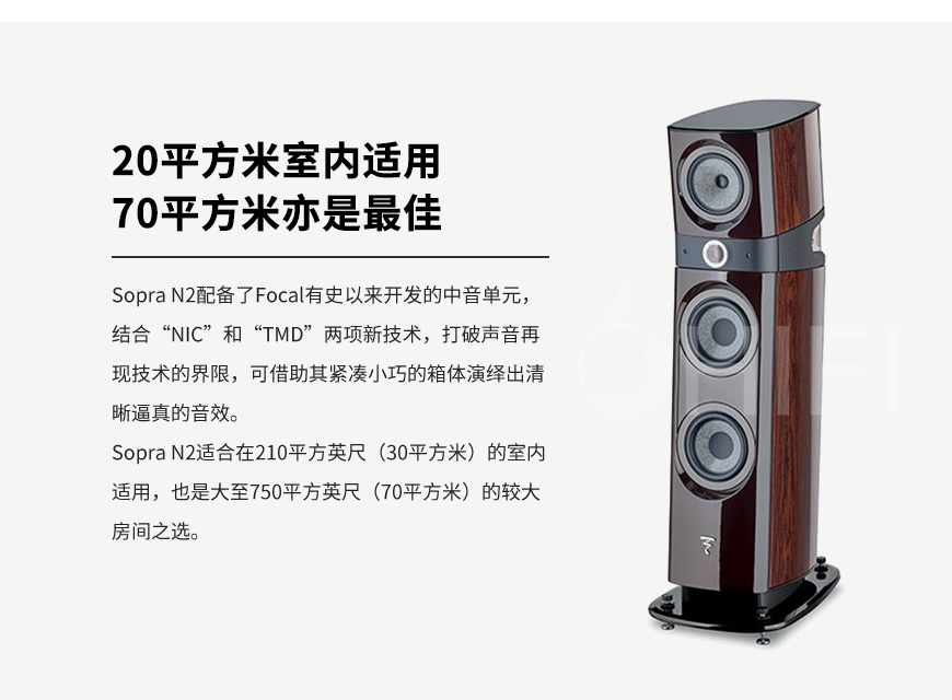 法国 劲浪 Focal Sopra N2 落地箱,劲浪 Sopra N2 落地箱,法国 Focal Sopra N2,法国 劲浪