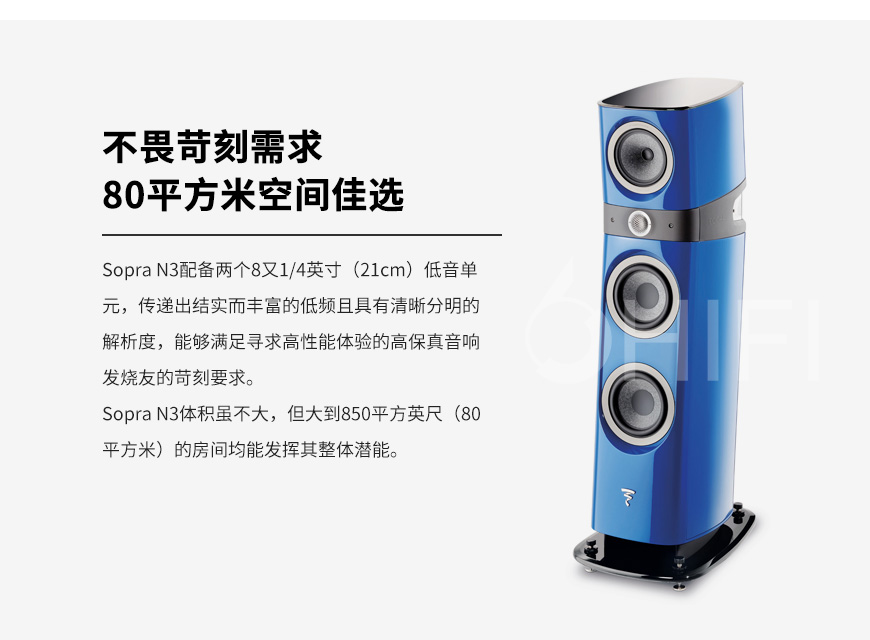 法国 劲浪 Focal Sopra N3 落地箱,劲浪 Sopra N3 落地箱,法国 Focal Sopra N3,法国 劲浪