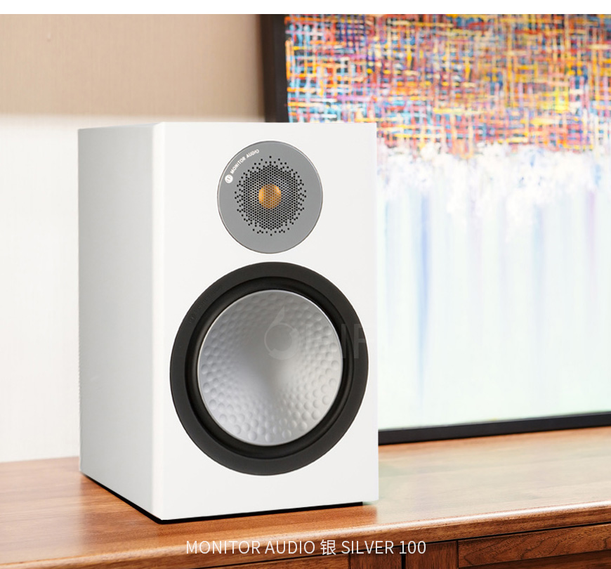 英国 猛牌 Monitor Audio Silver 银100 书架箱,猛牌 Silver 银100 书架箱,英国 Monitor Audio Silver 100,英国 猛牌