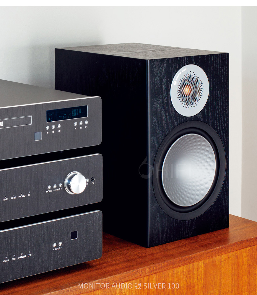 英国 猛牌 Monitor Audio Silver 银100 书架箱,猛牌 Silver 银100 书架箱,英国 Monitor Audio Silver 100,英国 猛牌