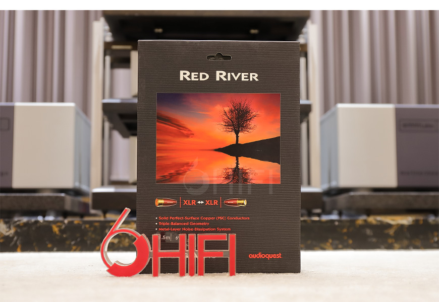 美国 线圣 AudioQuest Red River 红河 XLR平衡信号线,线圣 Red River 红河 XLR平衡信号线,美国 AudioQuest Red River XLR,美国 线圣