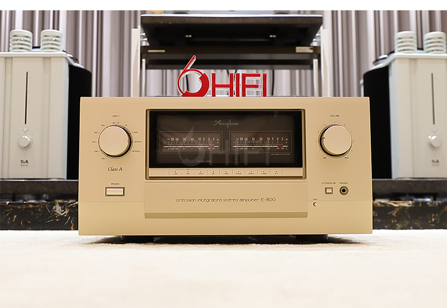 金嗓子,Accuphase,金嗓子Accuphase,E-800,50周年纪念,合并机,功放