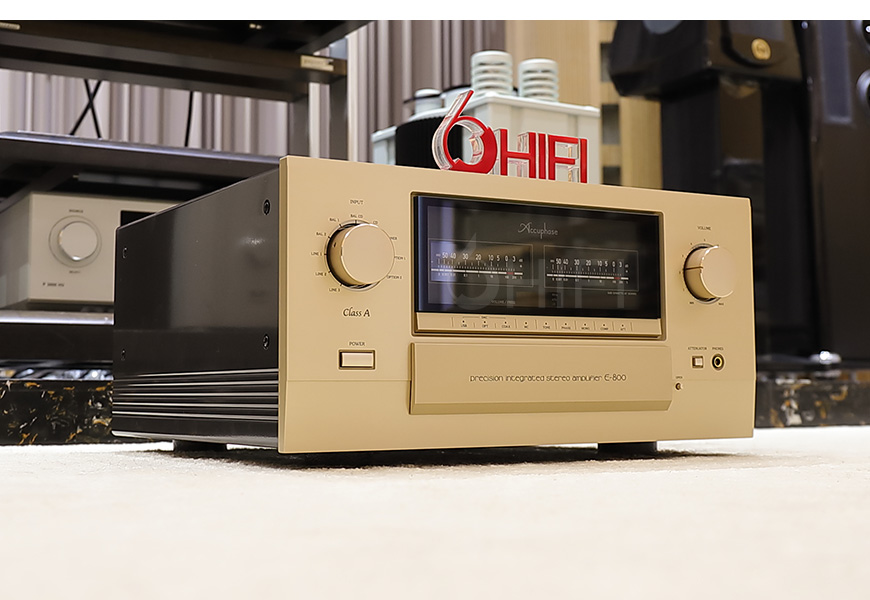 金嗓子,Accuphase,金嗓子Accuphase,E-800,50周年纪念,合并机,功放