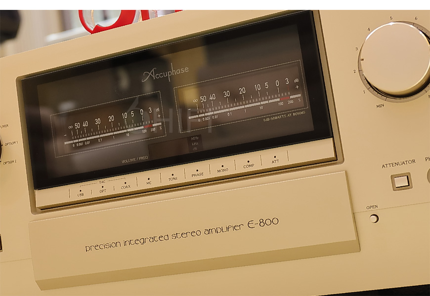 金嗓子,Accuphase,金嗓子Accuphase,E-800,50周年纪念,合并机,功放