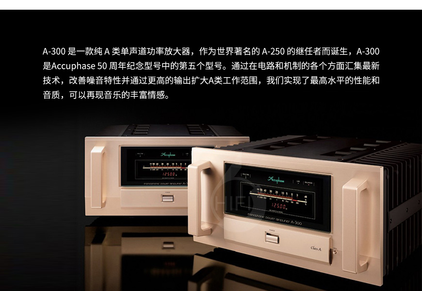 Accuphase金嗓子,Accuphase,金嗓子,A300,单声道后级,后级,功放