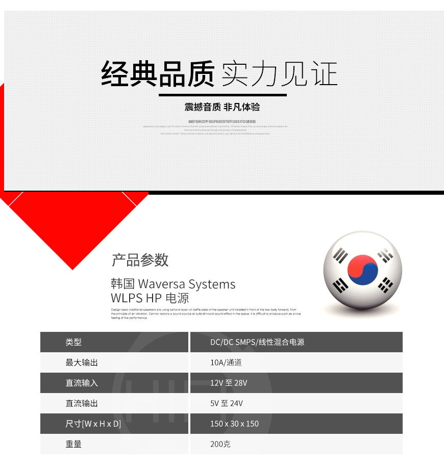 Waversa Systems,W,W唯,LPS HP,电源