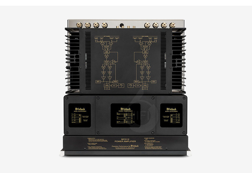  美国,McIntosh 麦景图,McIntosh,麦景图,MC312,立体声后级,后级,功放