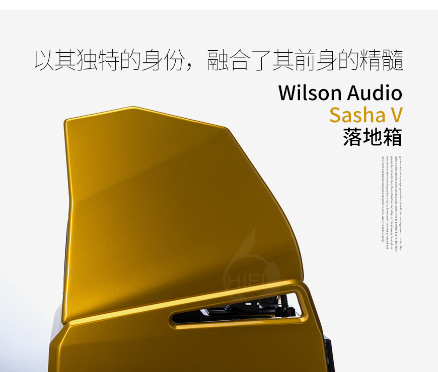 威信,Wilson Audio,Sasha V,落地音箱