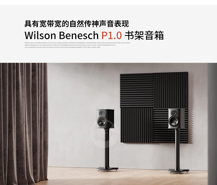 英国,Wilson Benesch金驰,Wilson Benesch,金驰,P1.0,书架音箱,书架箱