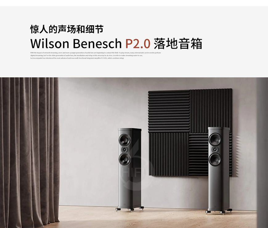 英国,Wilson Benesch金驰,Wilson Benesch,金驰,P2.0,落地音箱,落地箱