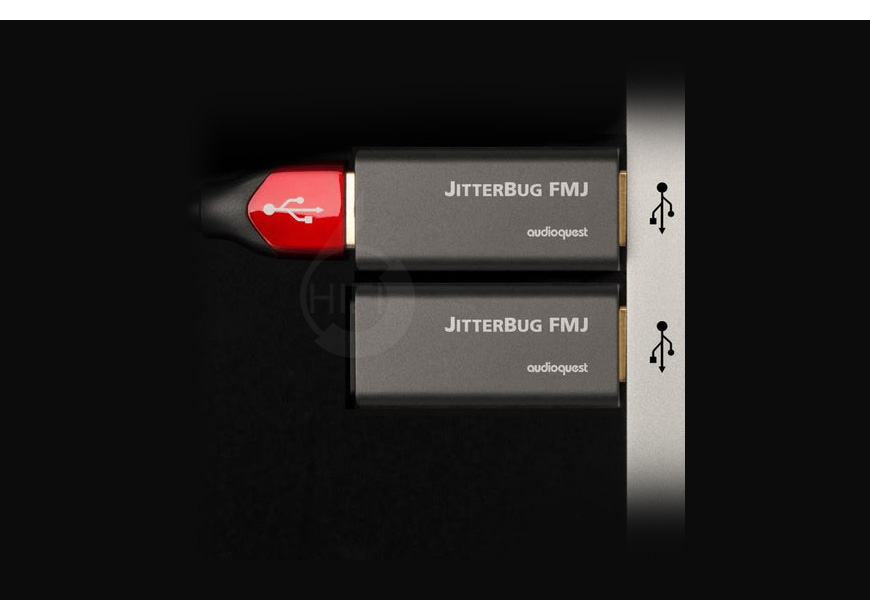 AQ,线圣,AudioQuest,JitterBug,FMJ,USB 2.0,噪音过滤器,过滤器