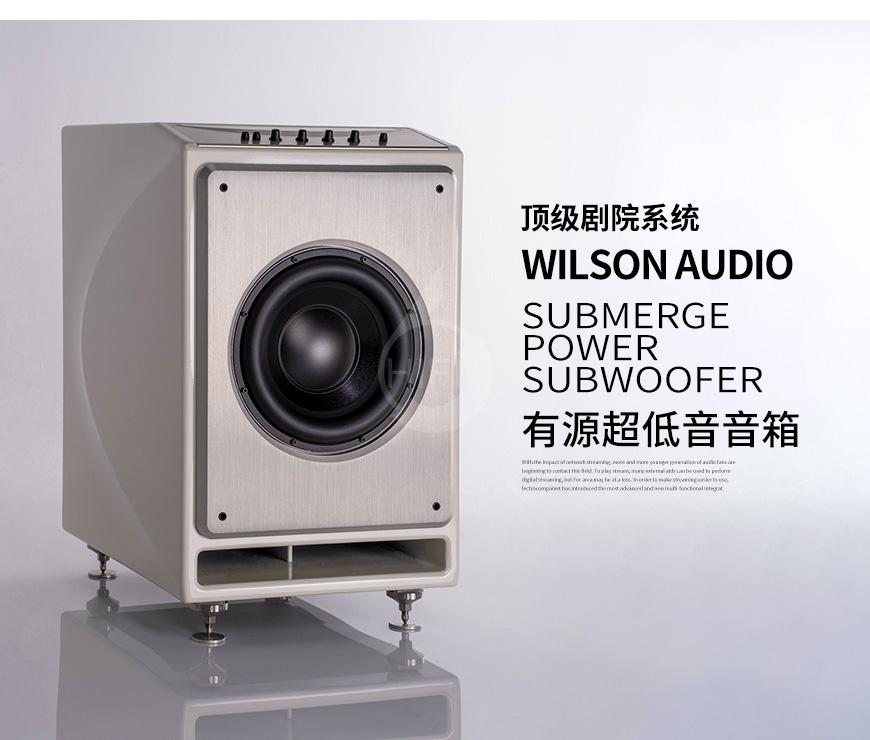 威信,Wilson Audio,Submerge Power Subwoofer,有源,超低音,低音炮,音箱