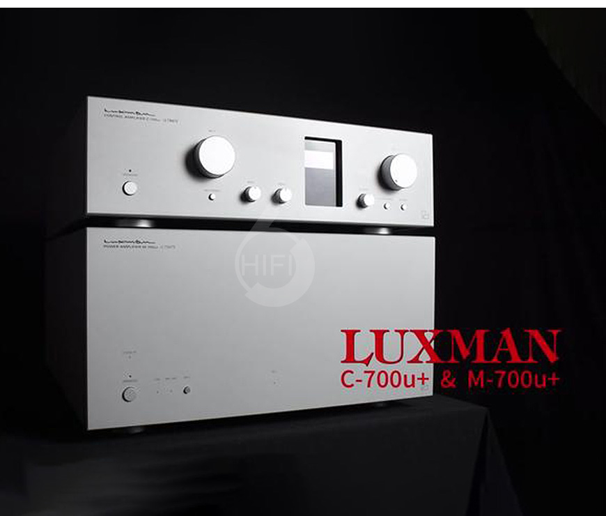 日本,Luxman力仕,C-700u+前级,M-700u+立体声后级,功放