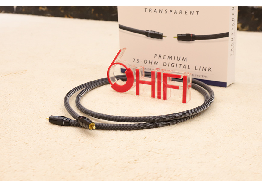 美国 Transparent 天仙配 Premium 75 Ohm Digital Link PRDL 同轴信号线 数码线