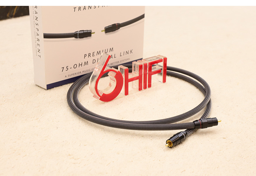 美国 Transparent 天仙配 Premium 75 Ohm Digital Link PRDL 同轴信号线 数码线