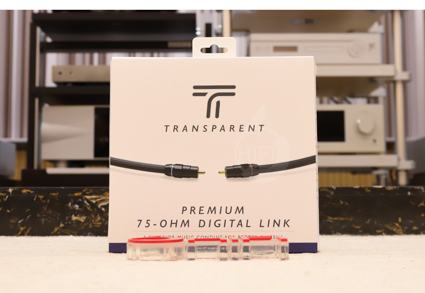 美国 Transparent 天仙配 Premium 75 Ohm Digital Link PRDL 同轴信号线 数码线