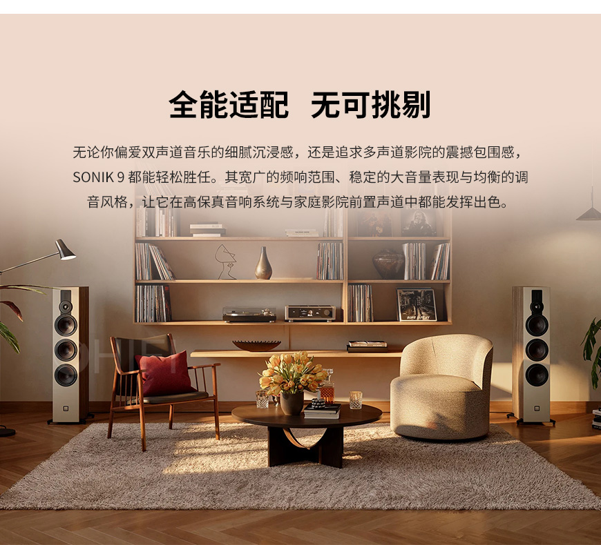 达尼DALI 声刻SONIK9，达尼DALI SONIK9 落地箱，DALI SONIK9落地箱
