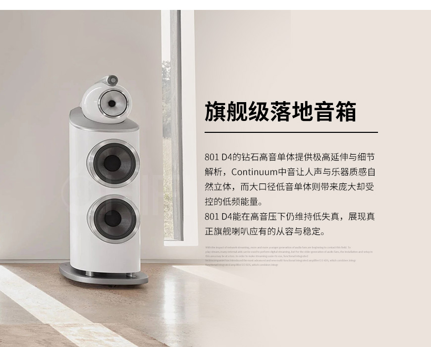 宝华韦健B&W 801 D4,宝华韦健 801 D4,B&W 801 D4 落地箱