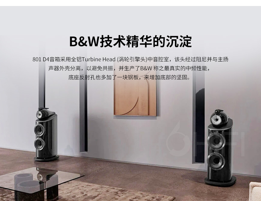 宝华韦健B&W 801 D4,宝华韦健 801 D4,B&W 801 D4 落地箱