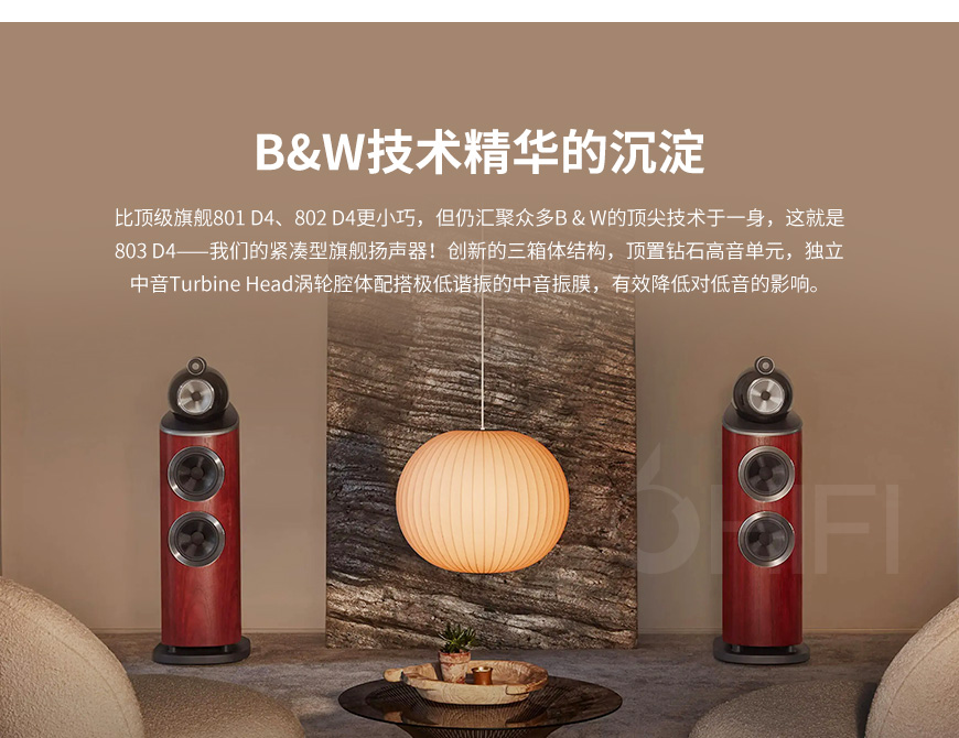 宝华韦健B&W 803 D4,宝华韦健 803 D4,B&W 803 D4 落地箱