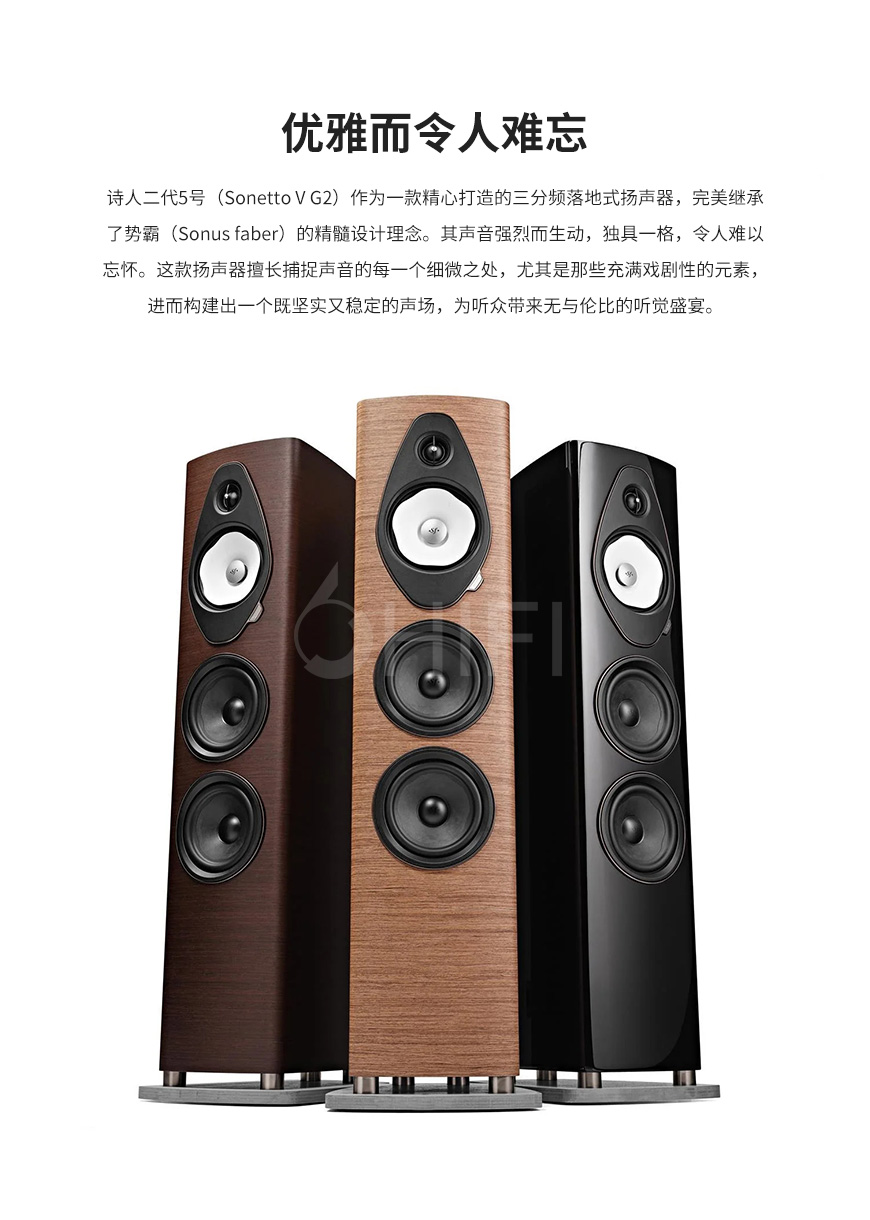 势霸Sonus faber Sonetto V G2 落地箱,Sonus faber 诗人5号2代 Sonetto V G2,势霸 Sonetto V G2,Sonus faber Sonetto V G2